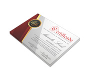 Certificados 300x210mm/Apergaminhado 240g