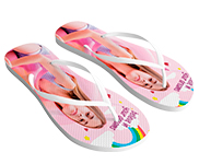 Chinelos Impressão Colorida/Premium/Feminino/33 34