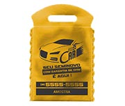 Lixeira para Carro 175x260mm/Amarelo