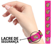 Pulseiras de Identificação Material Sintético