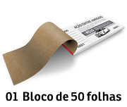 Rifa Apergaminhado 75g/155x75mm